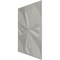Ekena Millwork 19 5/8in. W x 19 5/8in. H Nikki EnduraWall Decorative 3D Wall Panel Covers 2.67 Sq. Ft. WP20X20NKCDB - alternate 4